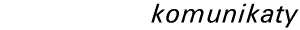 Komunikaty